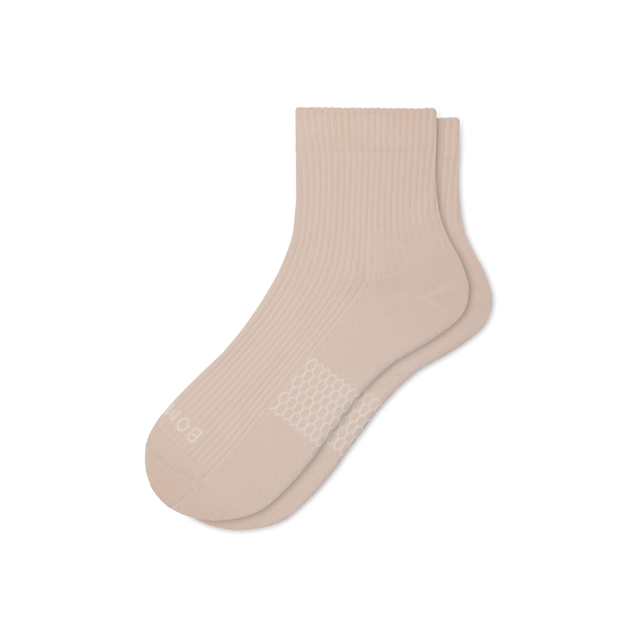 Women's Modern Rib Quarter Socks - Daily Low Cut Move