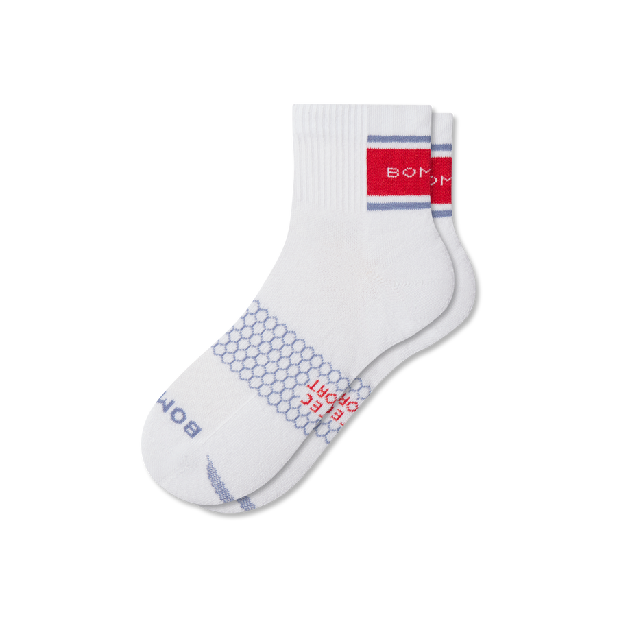 Men's All Sport Quarter Socks - Classic Shift Move