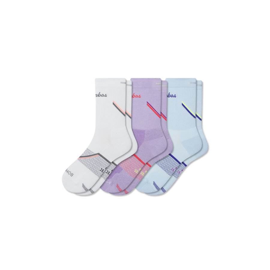 Women's Run Half Calf Sock 3-Pack - Trail Ankle Cushion