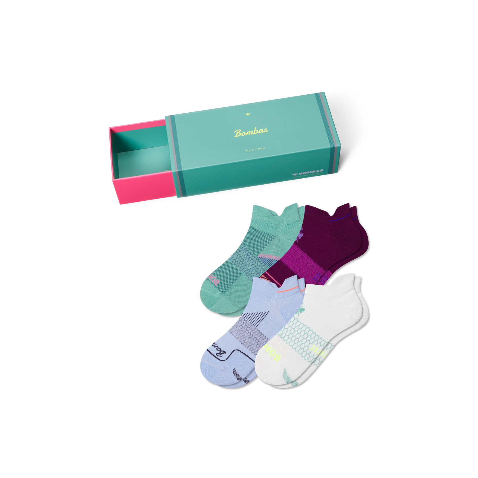 Women’s Sport Variety Sock 4-Pack Gift Box L [10202]