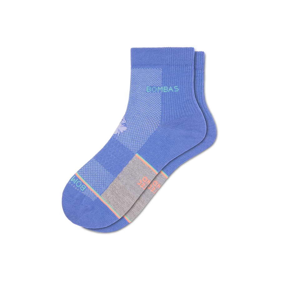 Men's UltraLite Sport Merino Wool Blend Quarter Socks - Active Court Comfort
