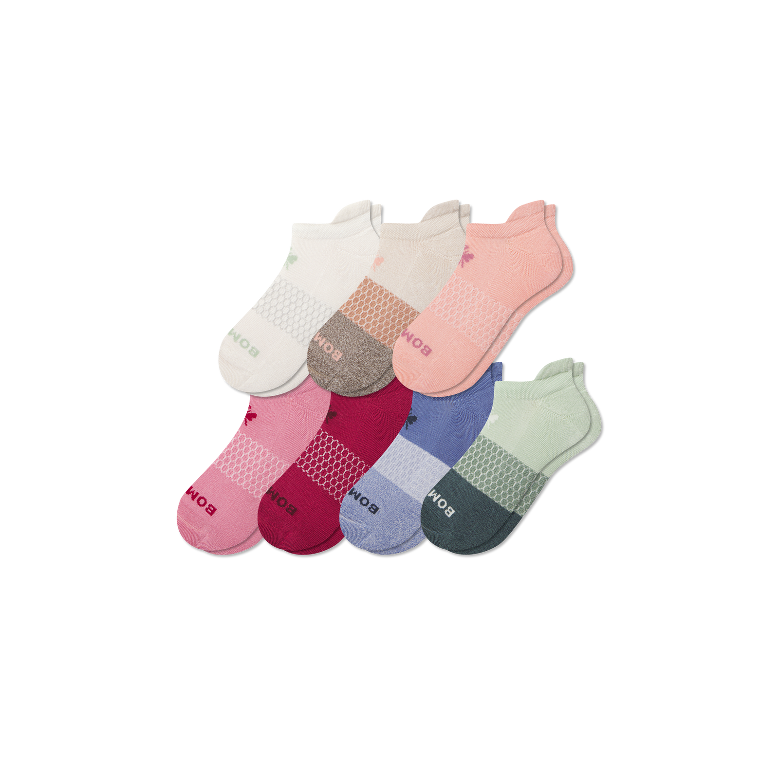 Ankle Socks - Mint Rose Mix L [10484]