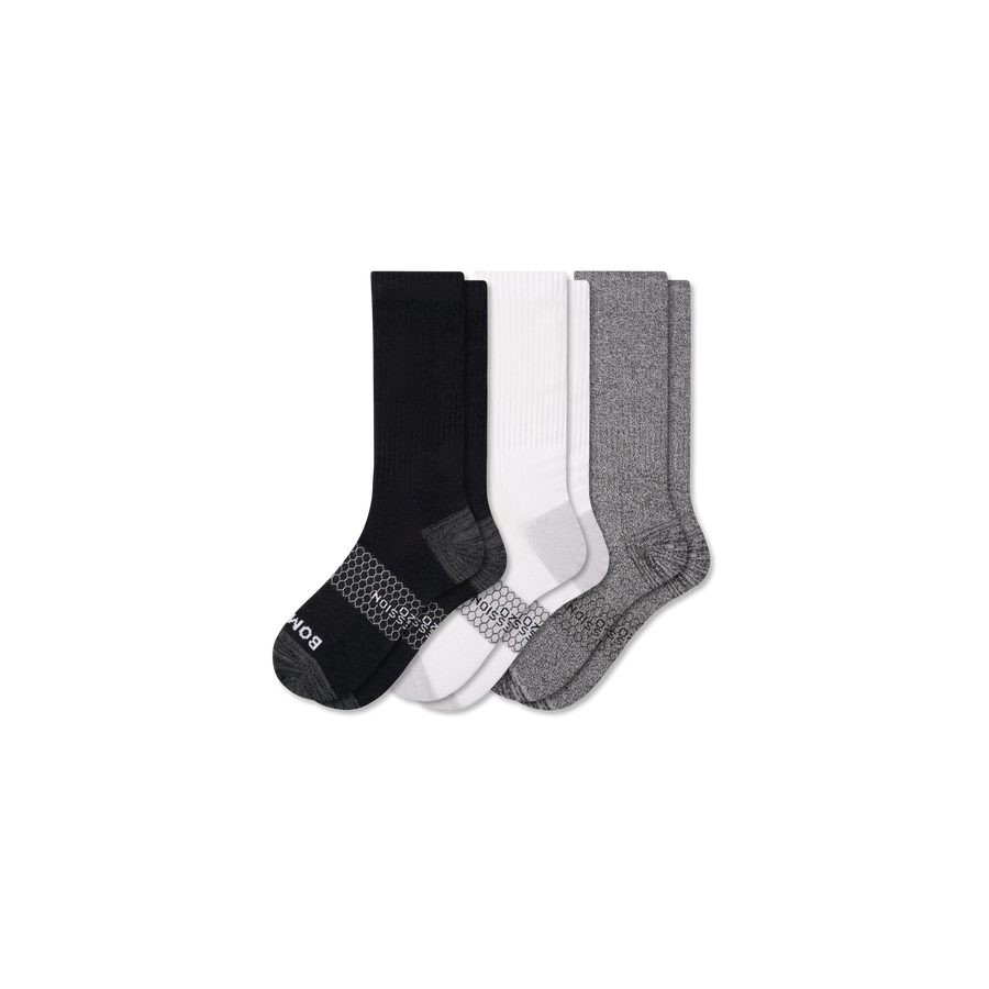 Women’s Everyday Compression Calf Sock 3-Pack (15-20mmHg) - Training Workout Fit