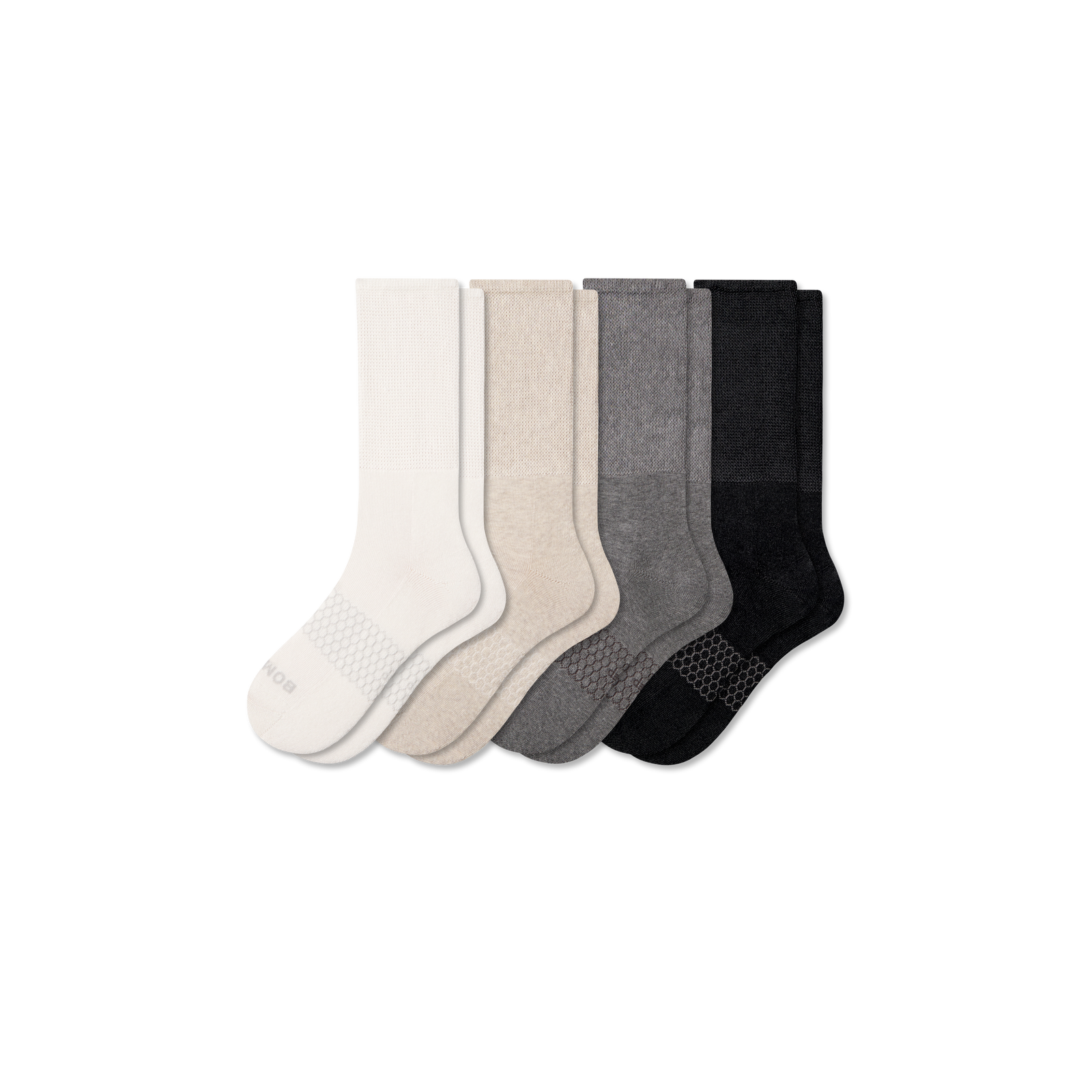 Ultra Stretch Calf Socks - Sandy Heather Mix L [10563]