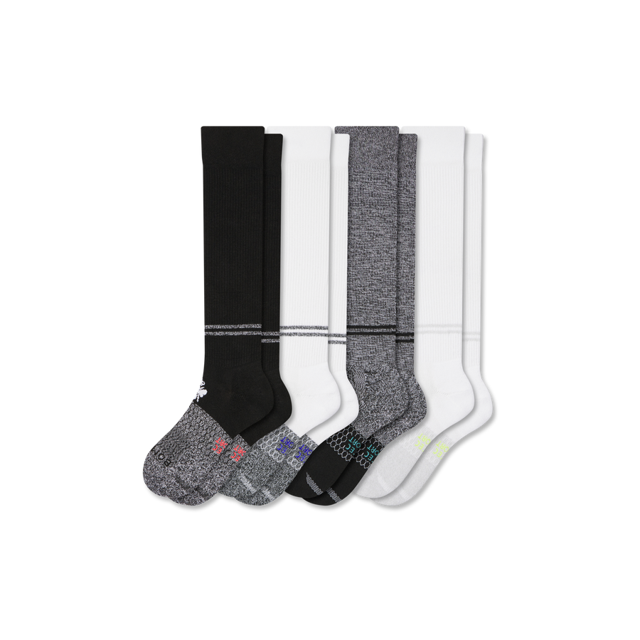 Youth All Sport Knee High Sock 4-Pack - Light Studio Wear