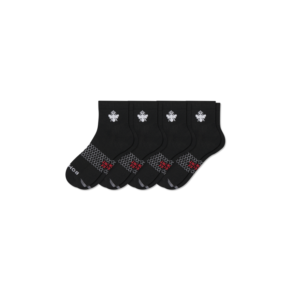 All-Purpose Performance Quarter Socks - black L [10915]