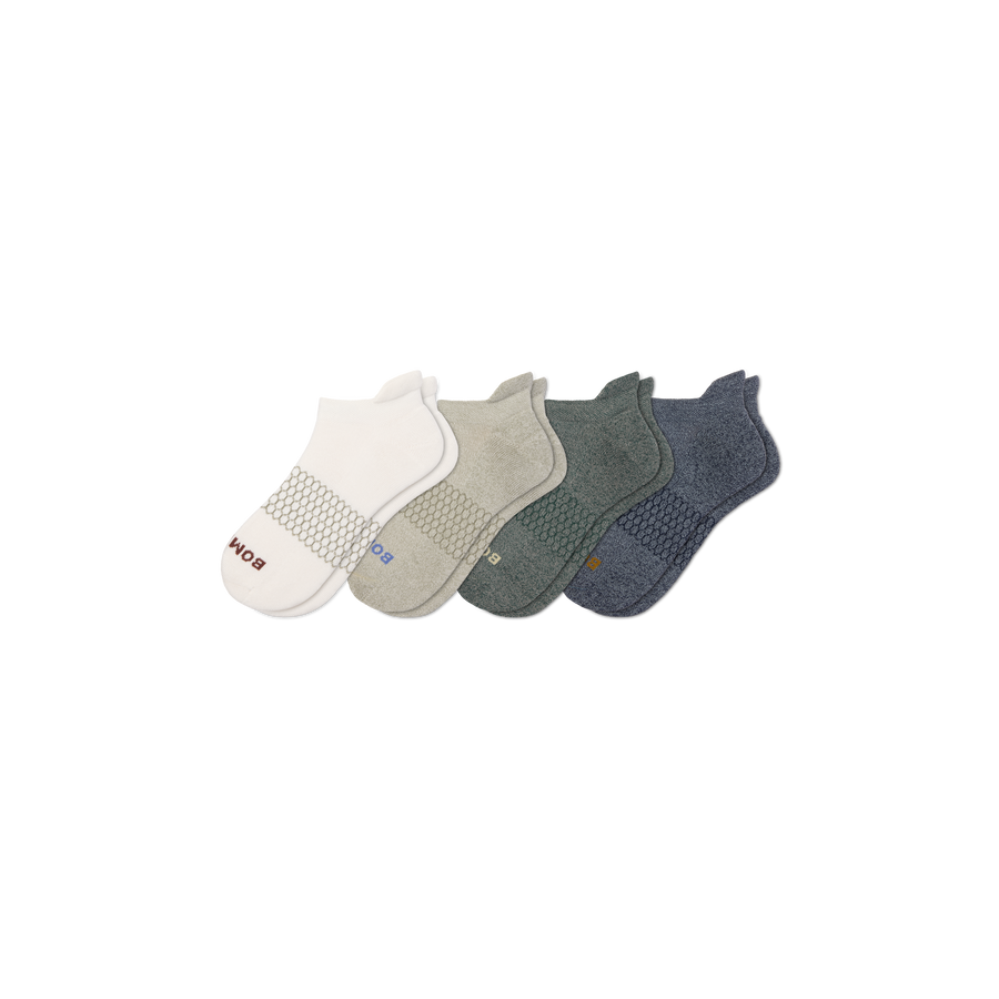 Men's Solids Ankle Sock 4-Pack - Daily Travel Move