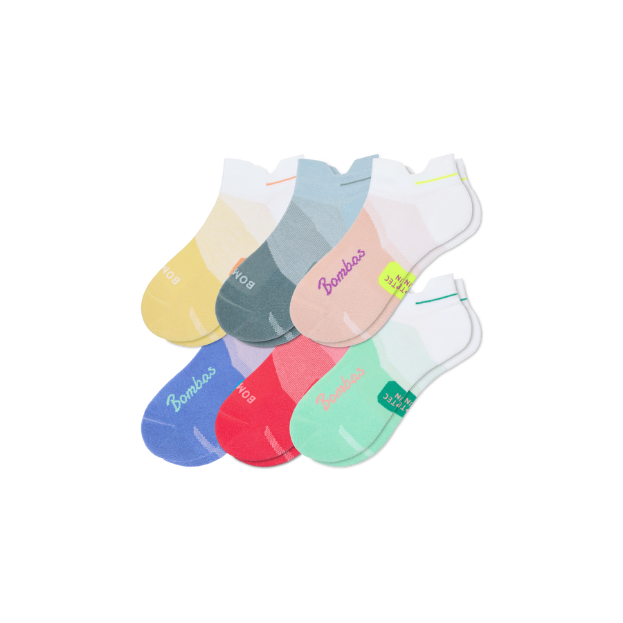 Women's Run Ankle Sock 6-Pack - Everyday Crew Wear