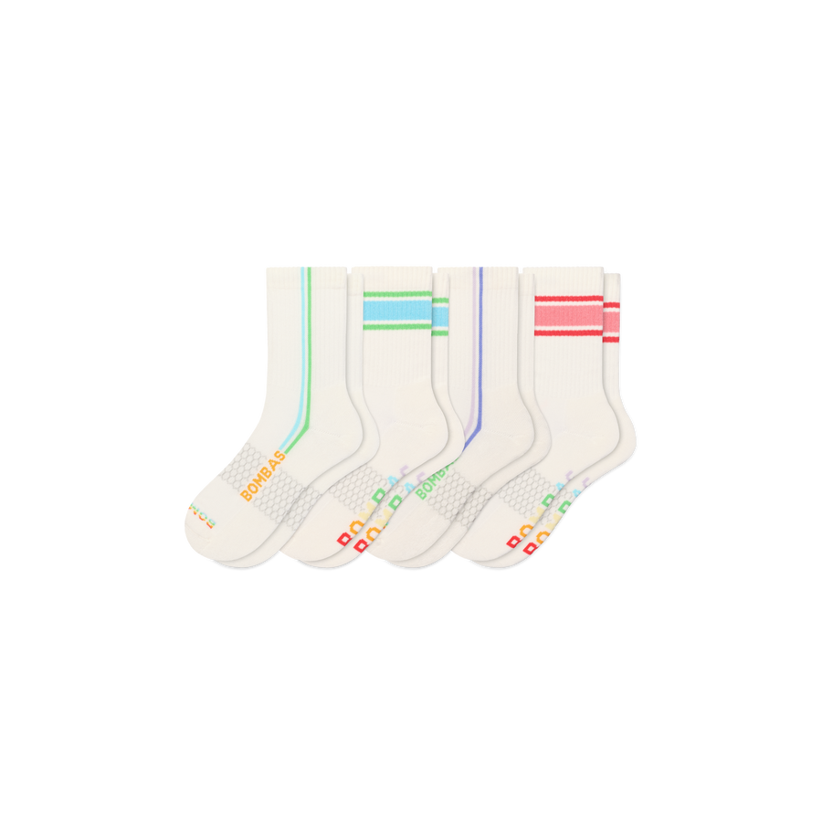 Pride Half Calf Sock 4-Pack - Fresh Studio Rotation