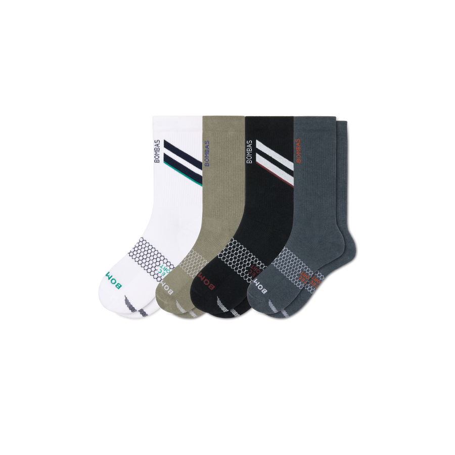 Men's All Sport Calf Sock 4-Pack - Light Trail Wear