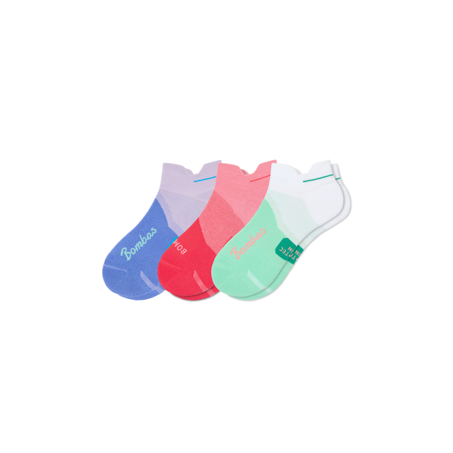 Women's Run Ankle Sock 3-Pack - Light Crew Support