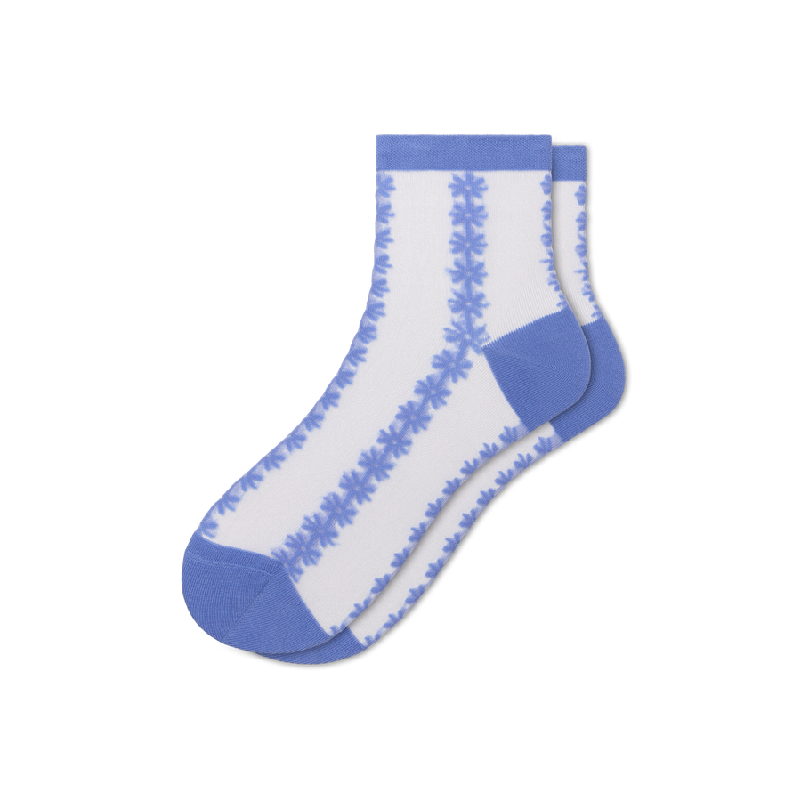 Women’s Sheer Quarter Socks - Active Run Wear