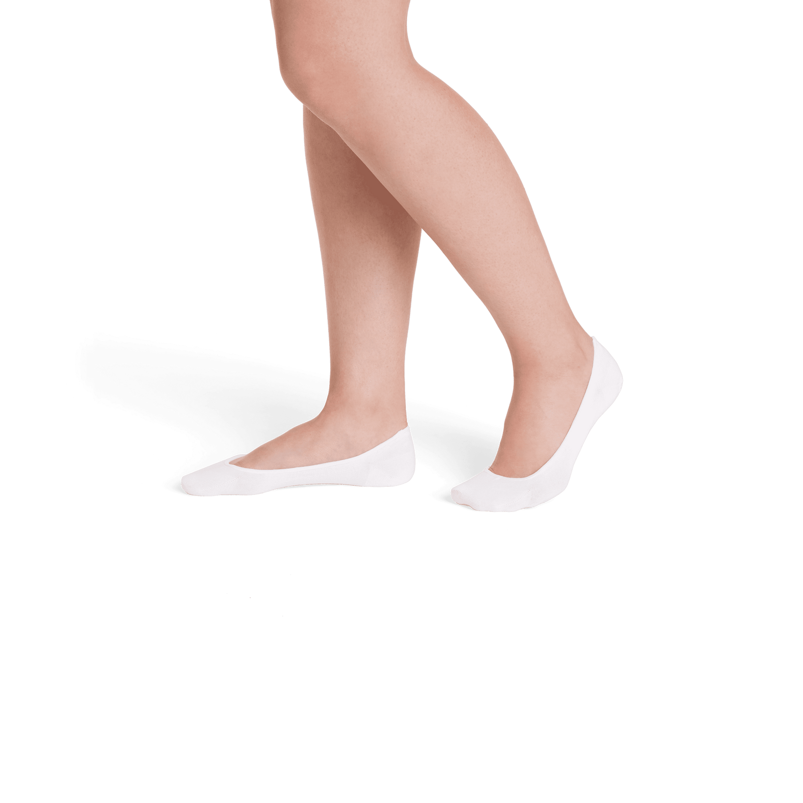 Low-Cut No Show Socks White WO2