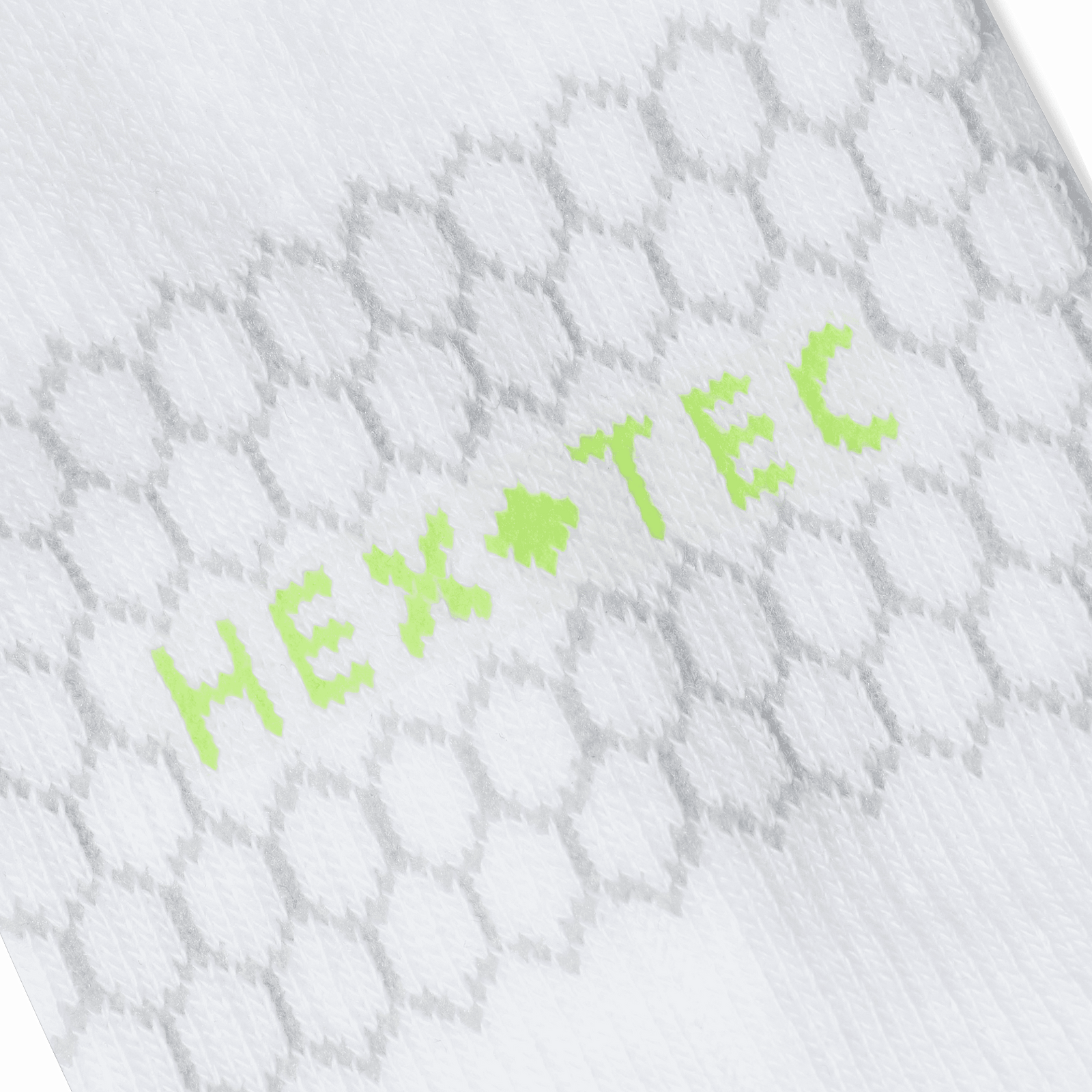 All-Purpose Performance Ankle Socks White Neon Yellow Detail Youth [3399]