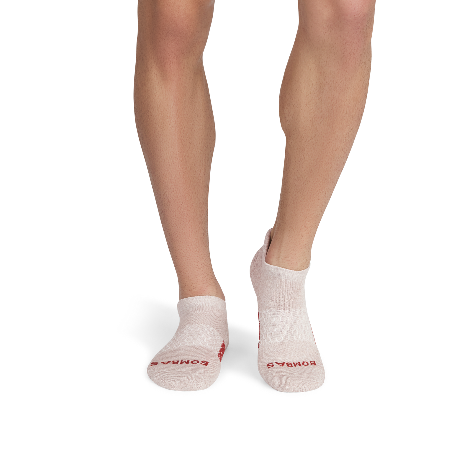 Marl Ankle Socks - Natural Taupe Rust Brown MO1 [6973]