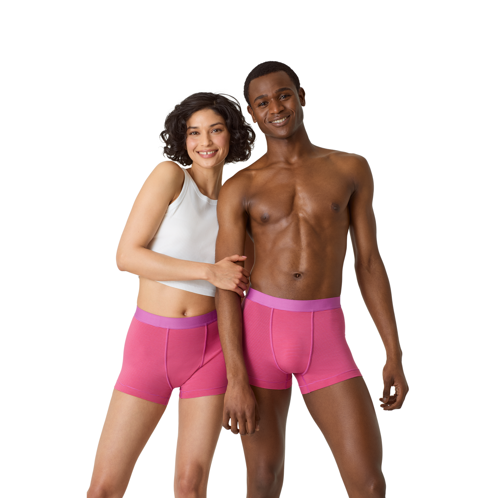 Pride All Gendered Trunk Beach Plum Stripe WMO1