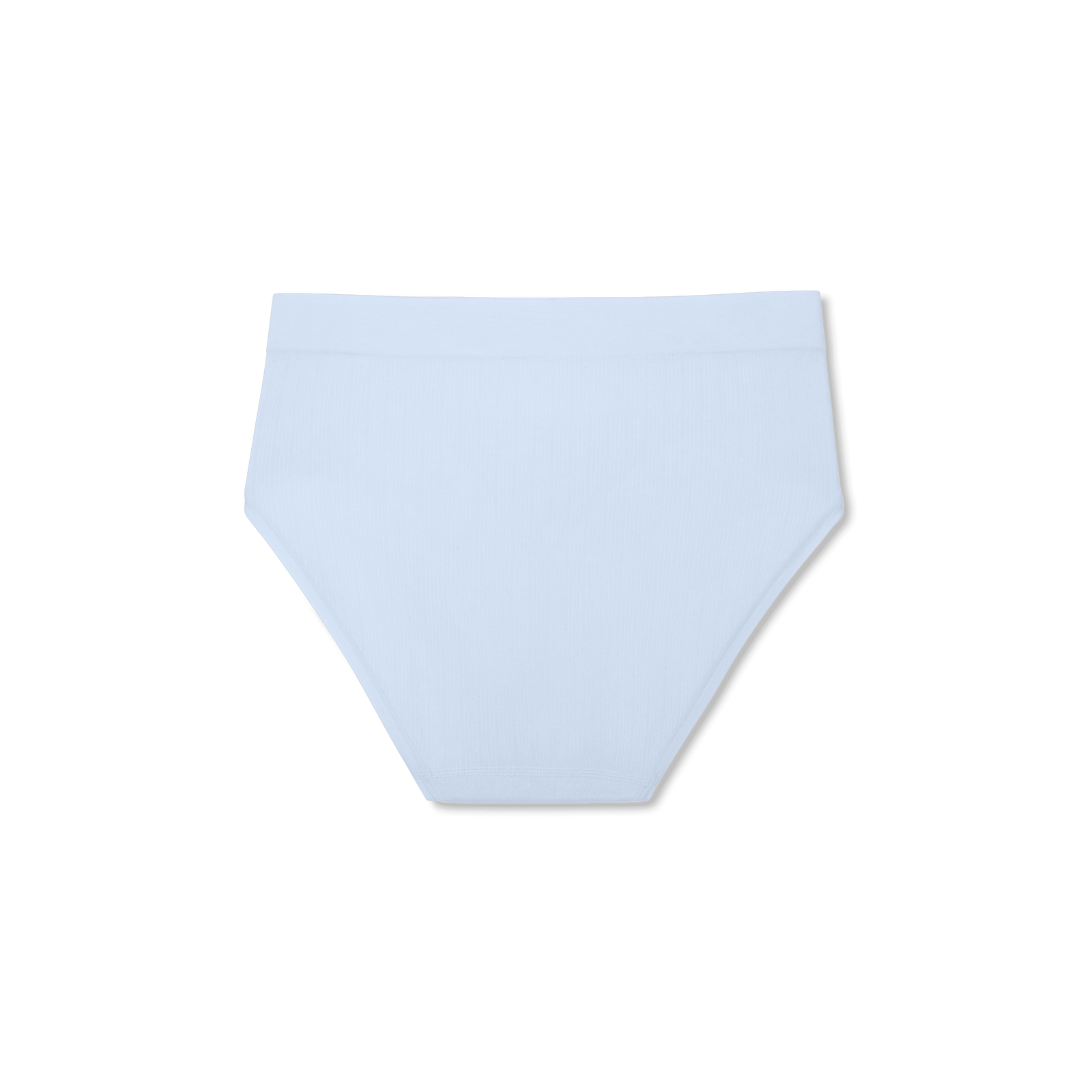 Women's Seamless High Rise Brief - Halo Blue L Back [7718]