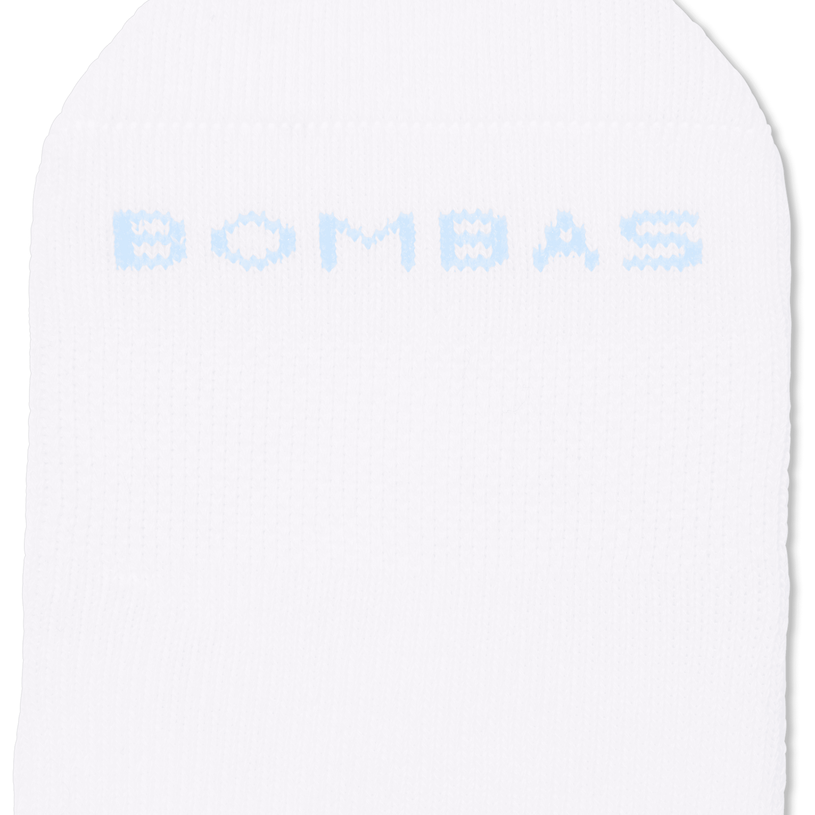 Toddler Lightweight Calf Sock - White - Detail [7846]