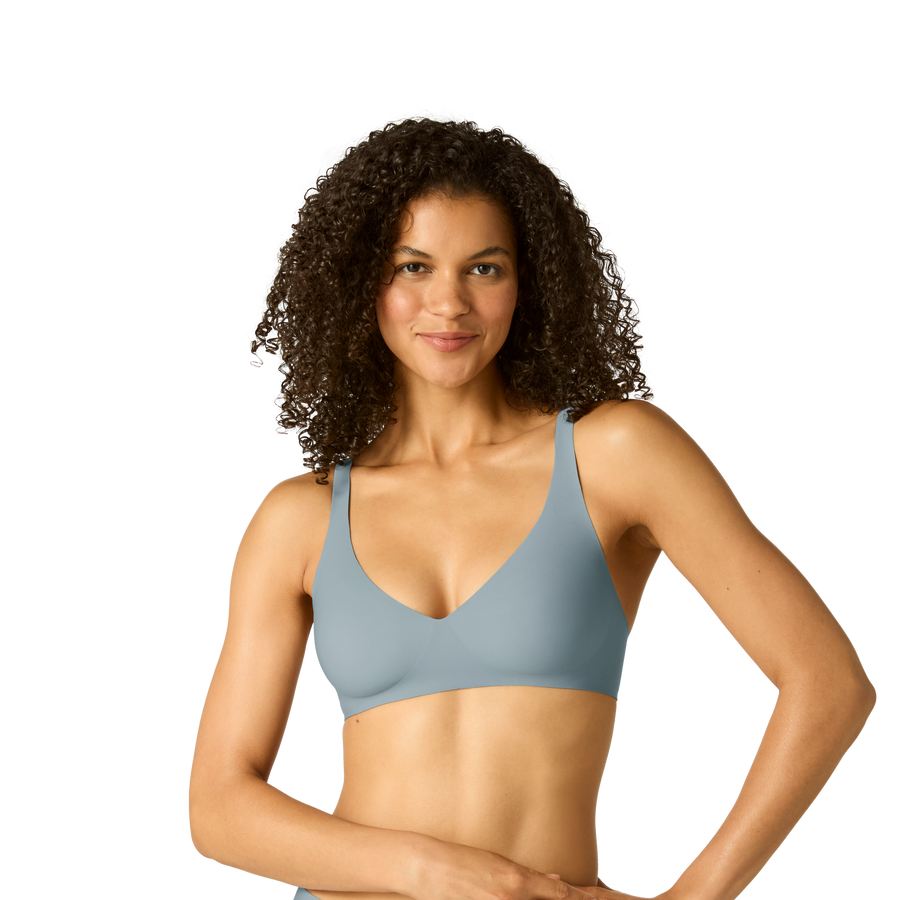 Women's No Show Plunge Bralette - Lounge Support Comfort