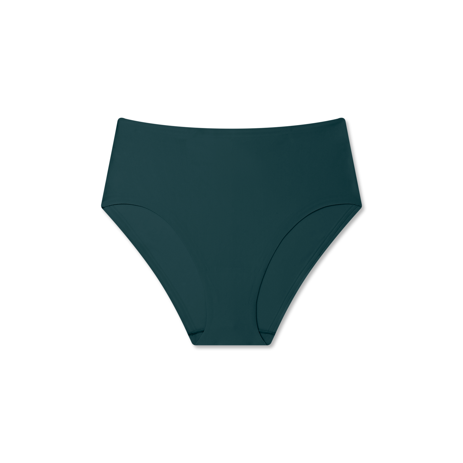 Women's No Show Hipster - teal pine L [8274]