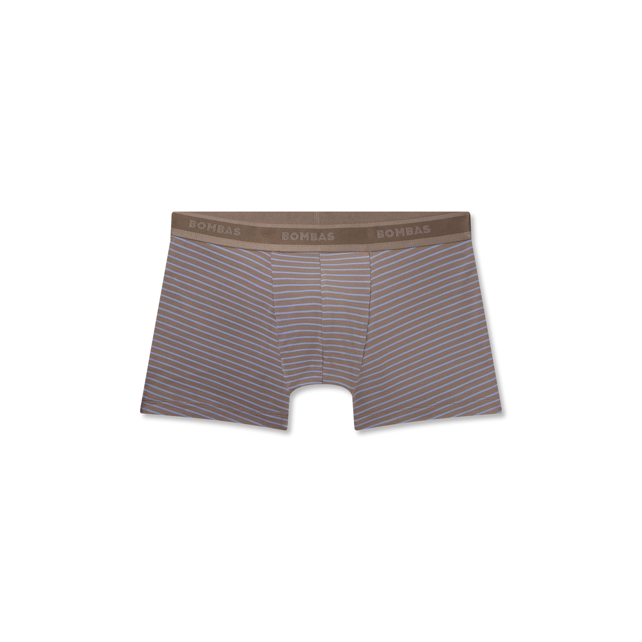 Men's Soft Flex Trunk - Mushroom Grey / Oyster Blue Stripe L [8286]