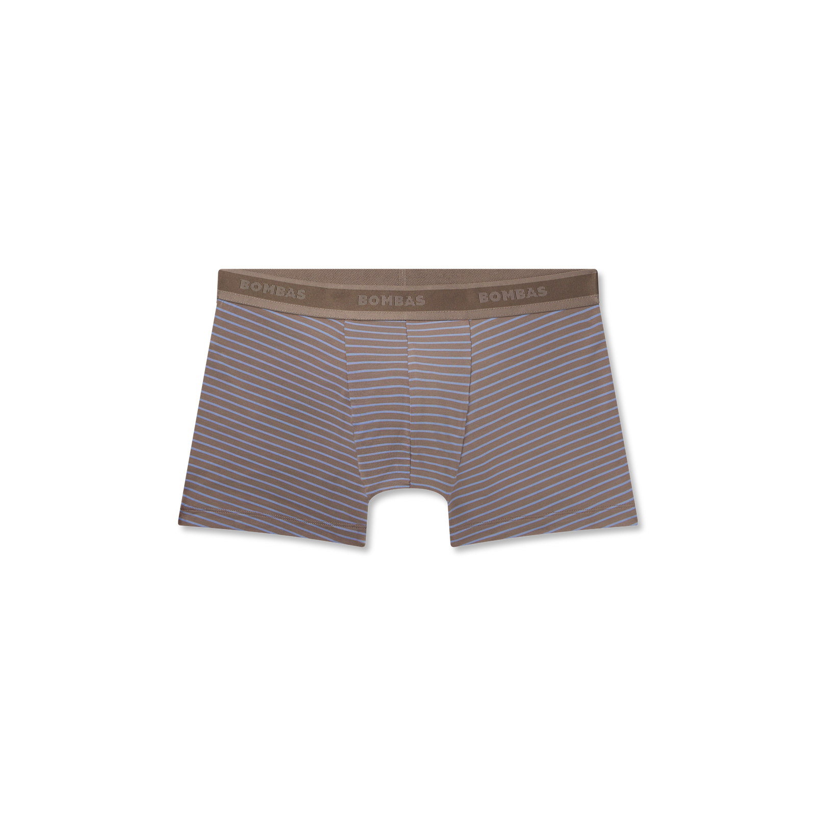 Men's Soft Flex Trunk - Mushroom Grey / Oyster Blue Stripe L [8286]