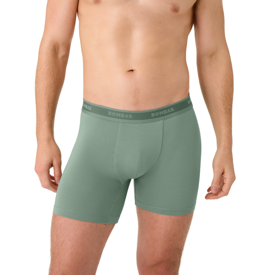 Men's Soft Flex Boxer Brief 6" - Smooth Flex Support