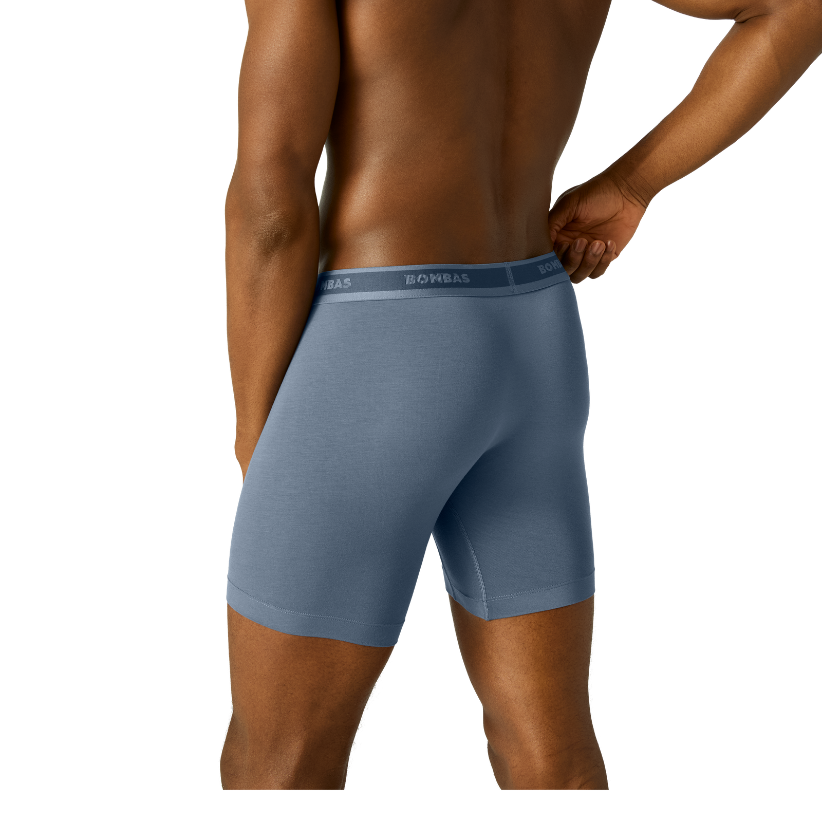 Men's Soft Flex Slim Boxer Brief - Steel Blue MO2 [8287]