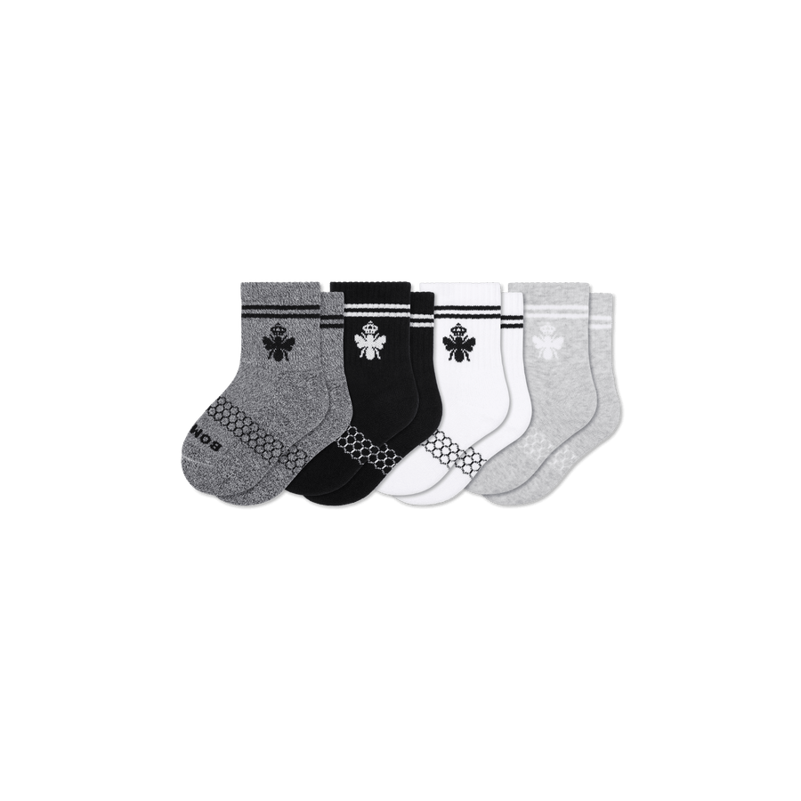 Junior Originals Calf Sock 4-Pack - Trail Court Support