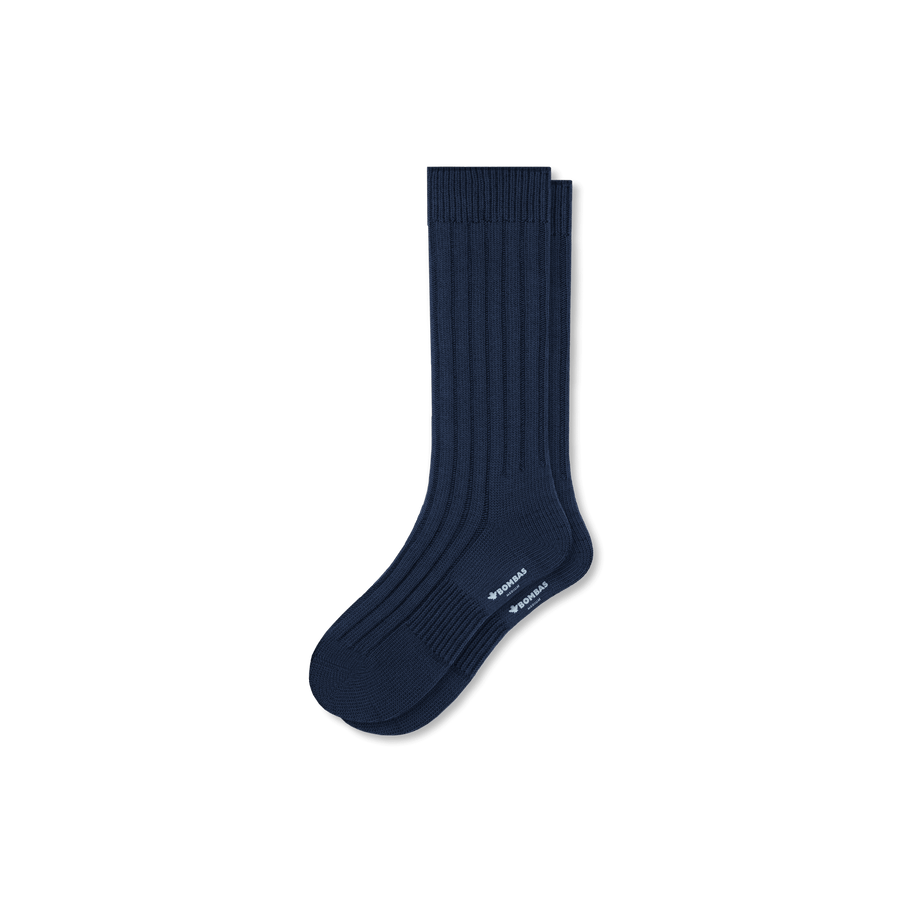 Men's Vintage Rib Calf Socks - Fresh Office Wear