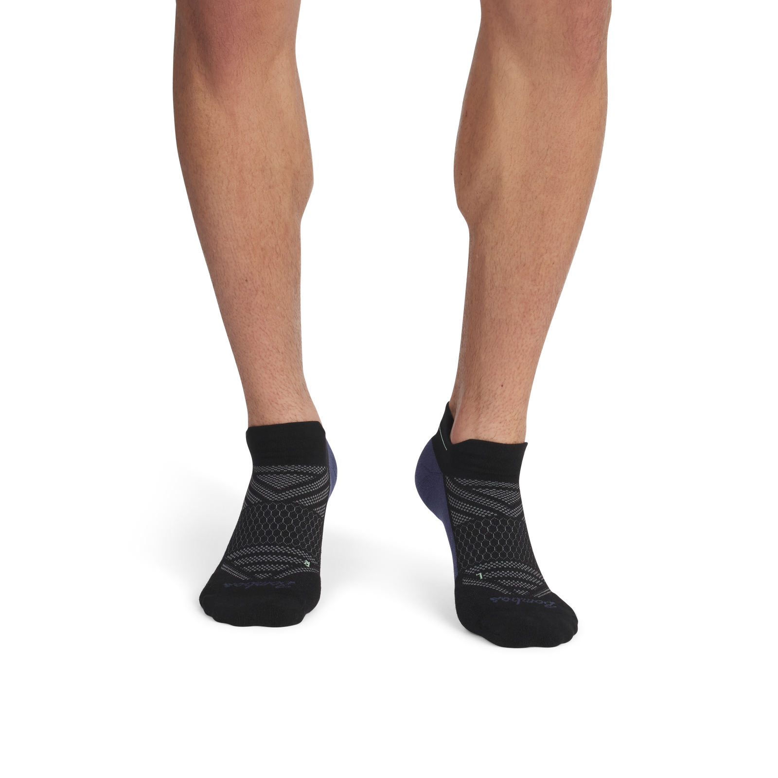 Running Ankle Socks - Black MO1 [8569]