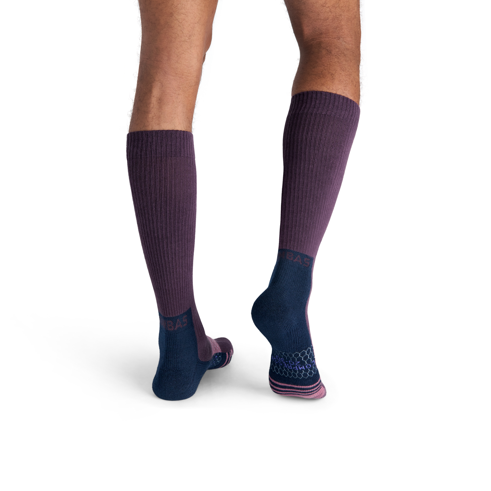 Performance Compression Knee High Socks - Purple Plum MO2 [8578]