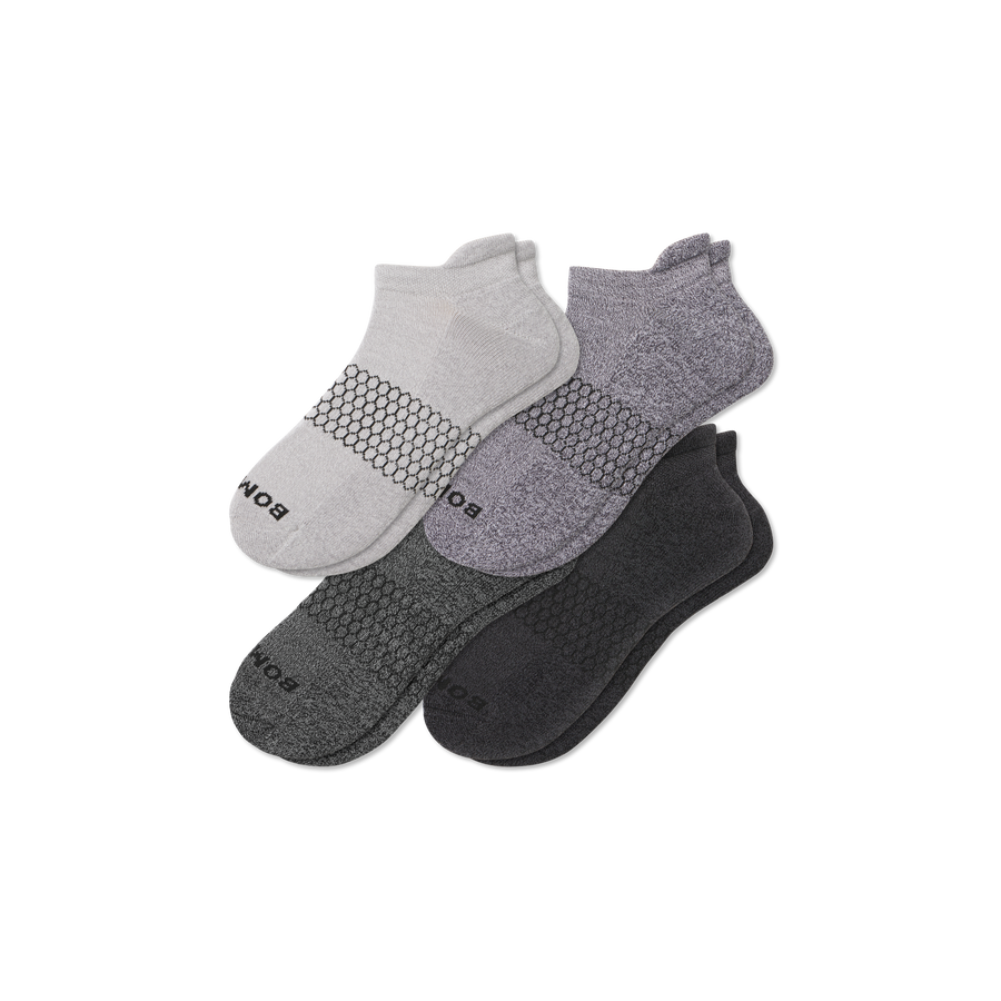 Men's Marl Ankle Sock 4-Pack - Steady Office Step
