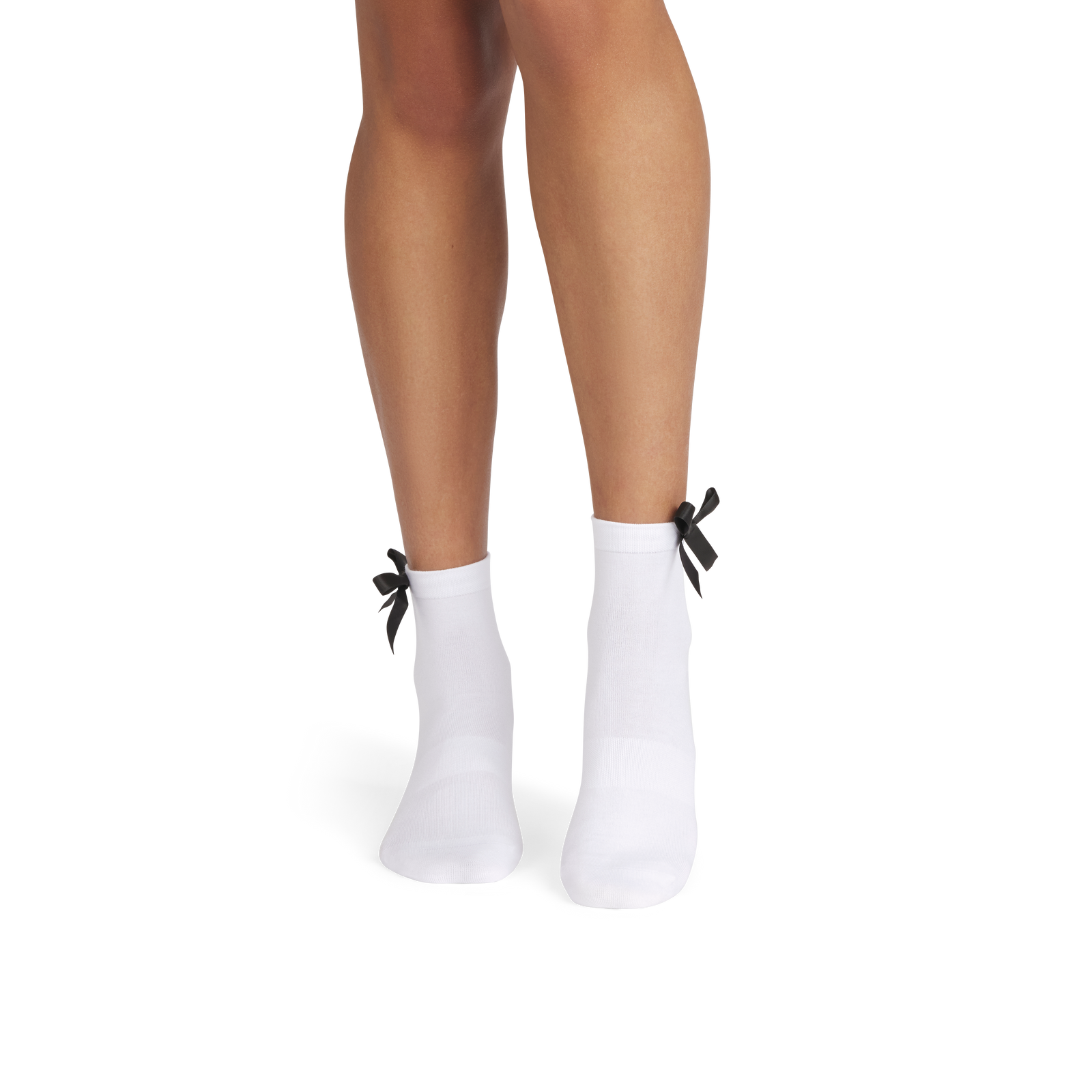 Lightweight Bow Quarter Socks - black WO1 [9390]