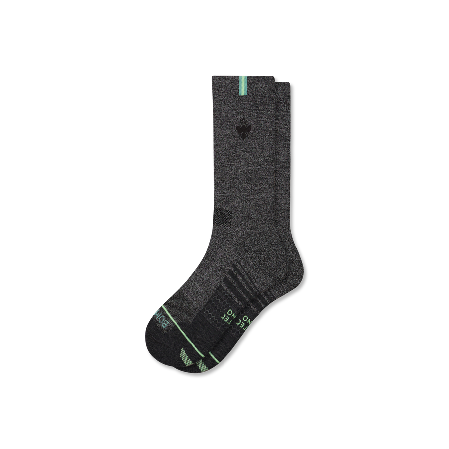 Women's Merino Wool Blend Run Calf Socks - Comfort School Pair
