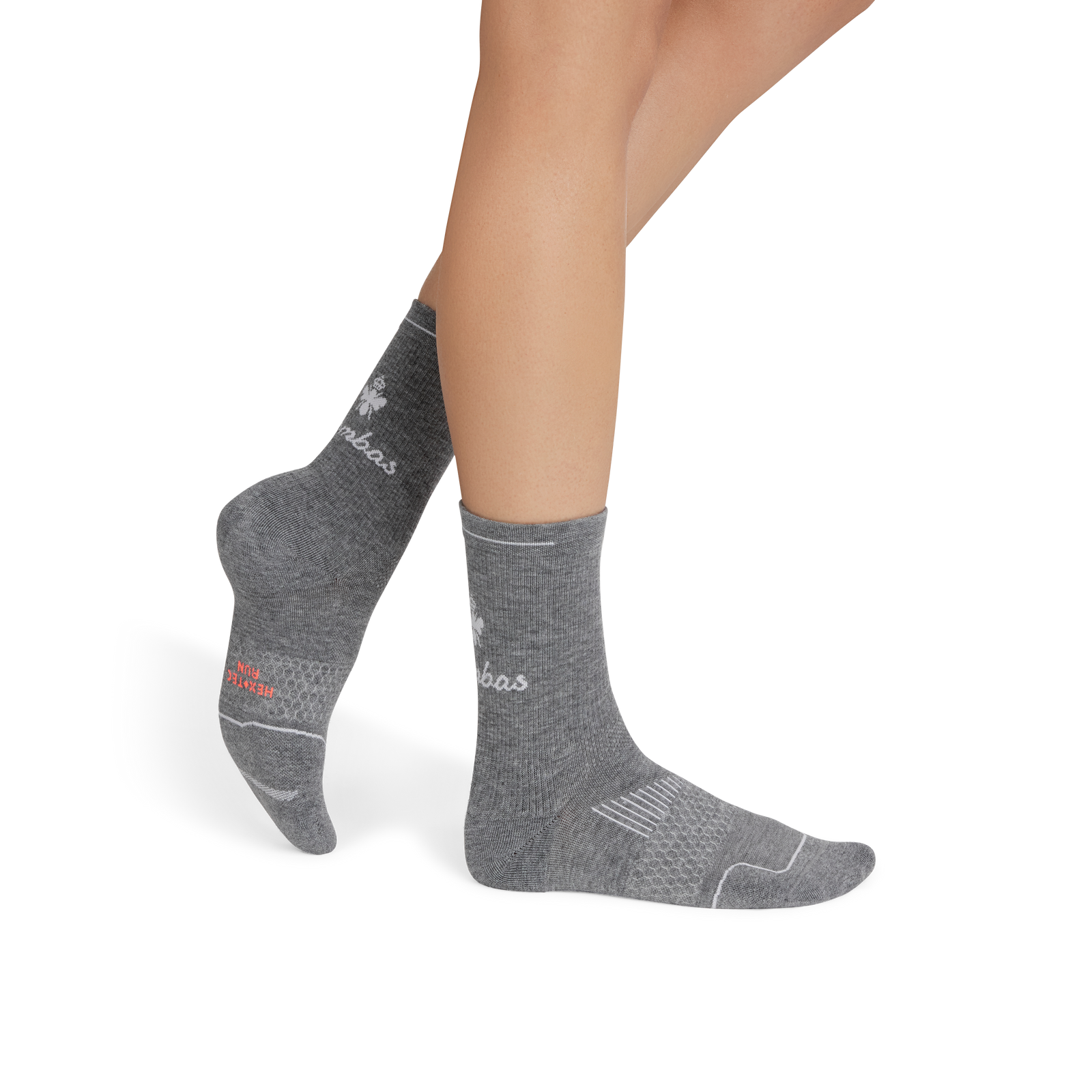 Running Half Calf Socks - grey WO1 [9930]