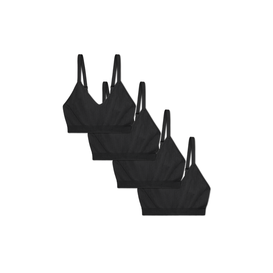 Women's Seamless Scoop Bralette 4-Pack - Modern Weekend Shape