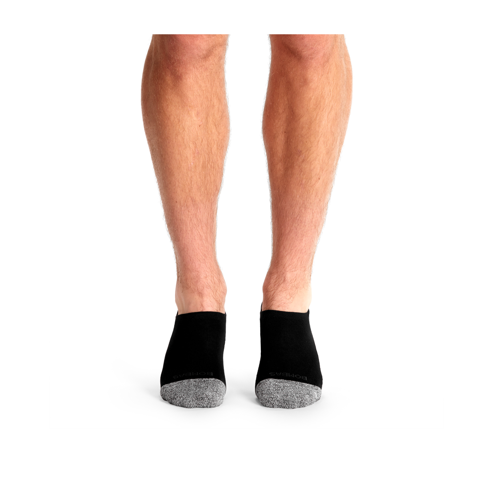 Men's Cushioned No Show Sock 4-Pack - black - 8