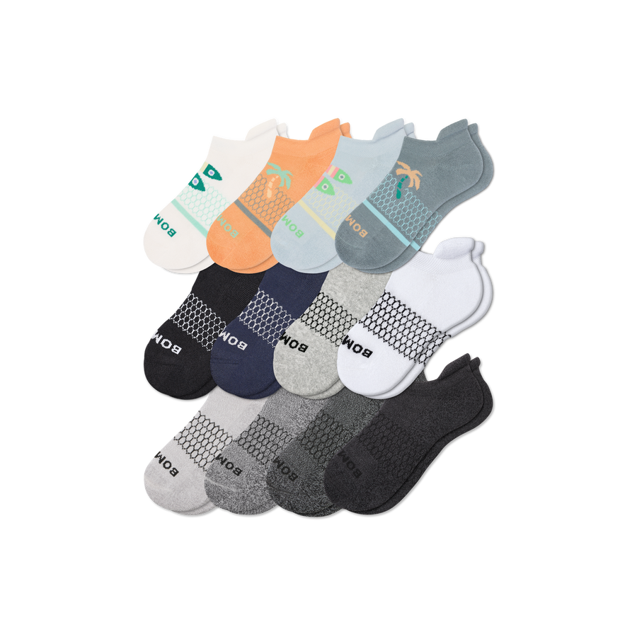 Youth Ankle Sock 12-Pack - Soft Office Fit