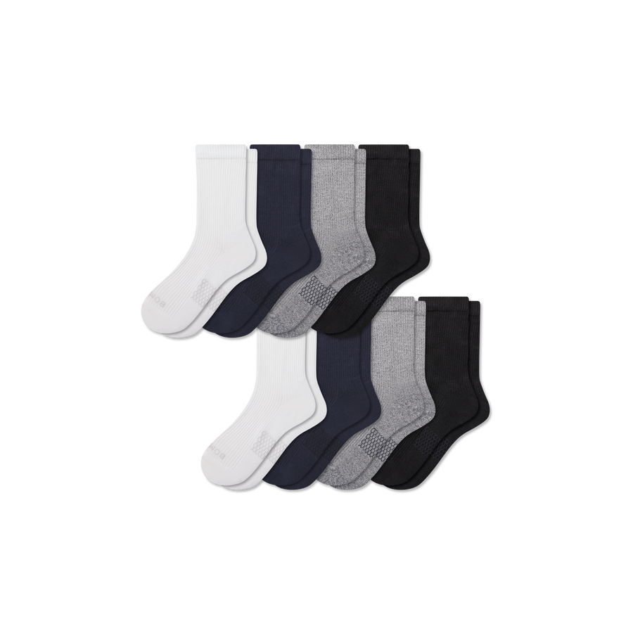 Men's Modern Rib Half Calf Sock 8-Pack - Fresh Pair