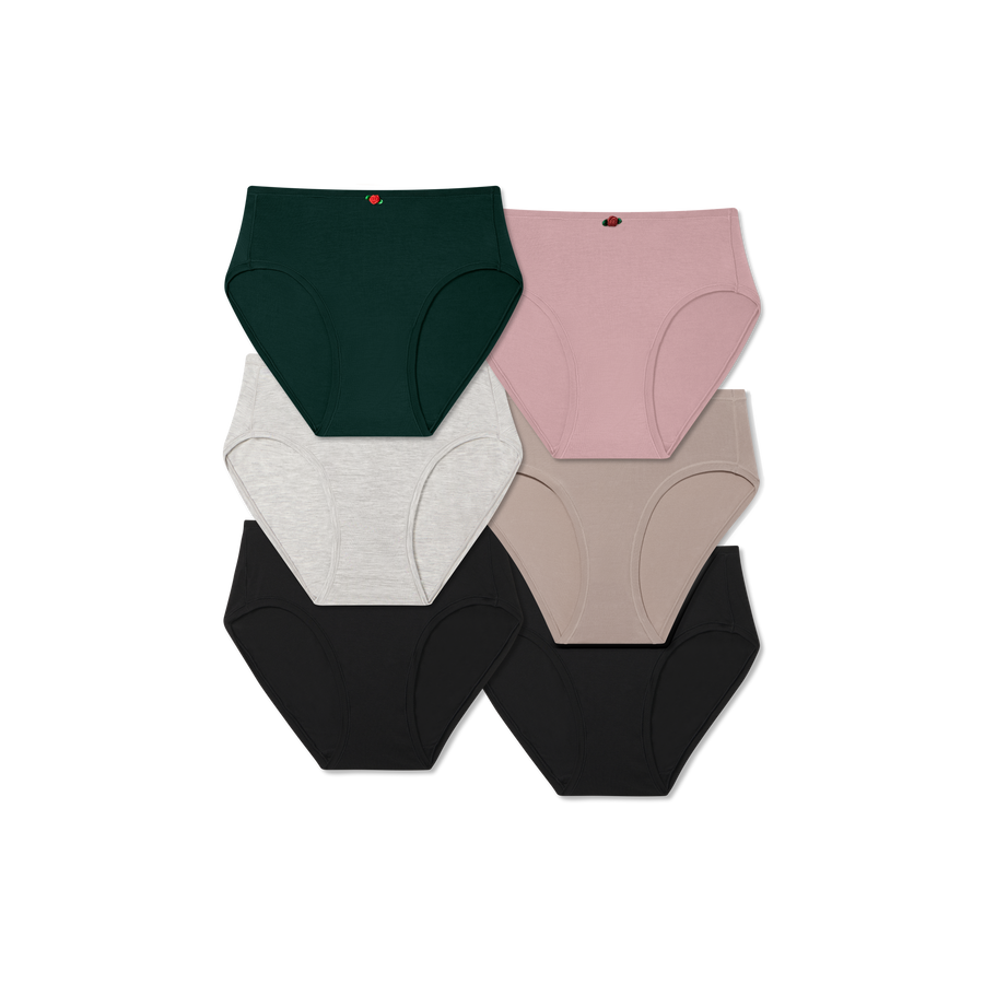 Women's Super Soft Brief 6-Pack - All Day Fit