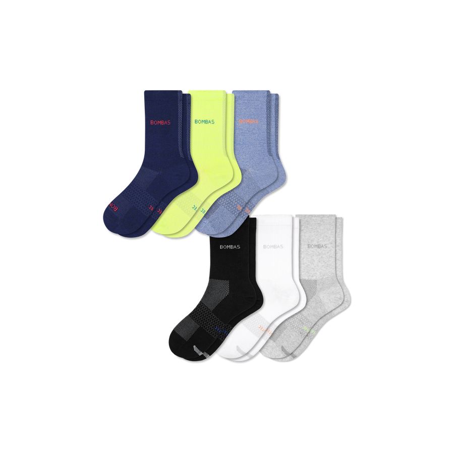 Women's UltraLite Sport Half Calf Sock 6-Pack - Outdoor Cushion