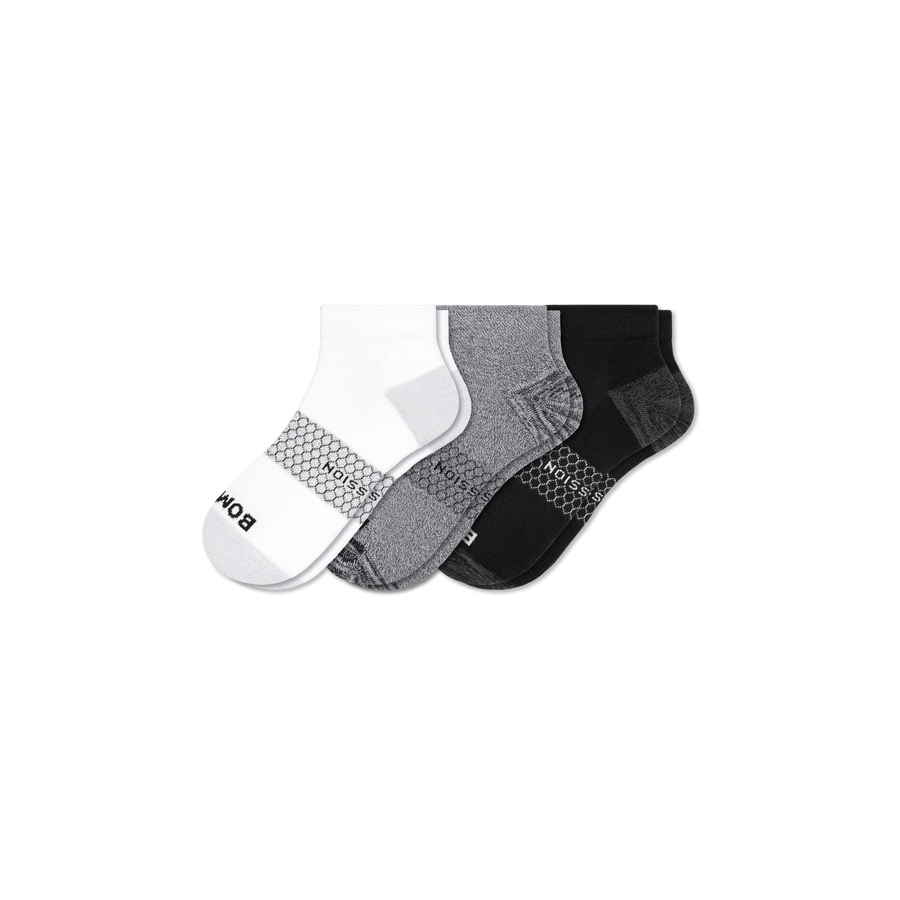 Women's Everyday Compression Ankle Sock 3-Pack - Dynamic Gym Flow
