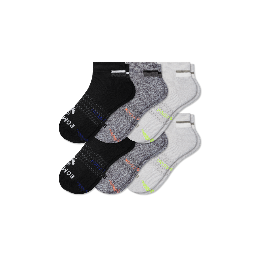 Men's Performance Compression Ankle Sock 6-Pack - Trail Run Move
