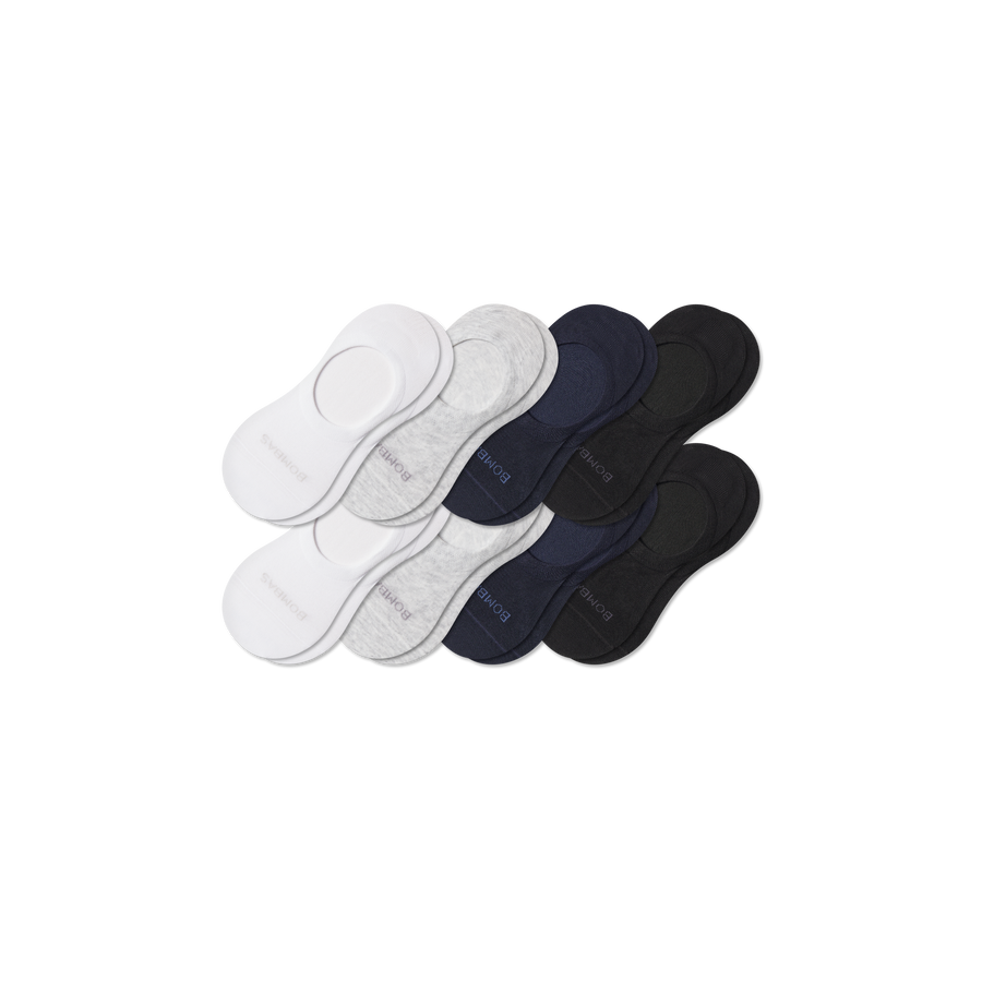 Men's Lightweight No Show Sock 8-Pack - Breathable Everyday Comfort