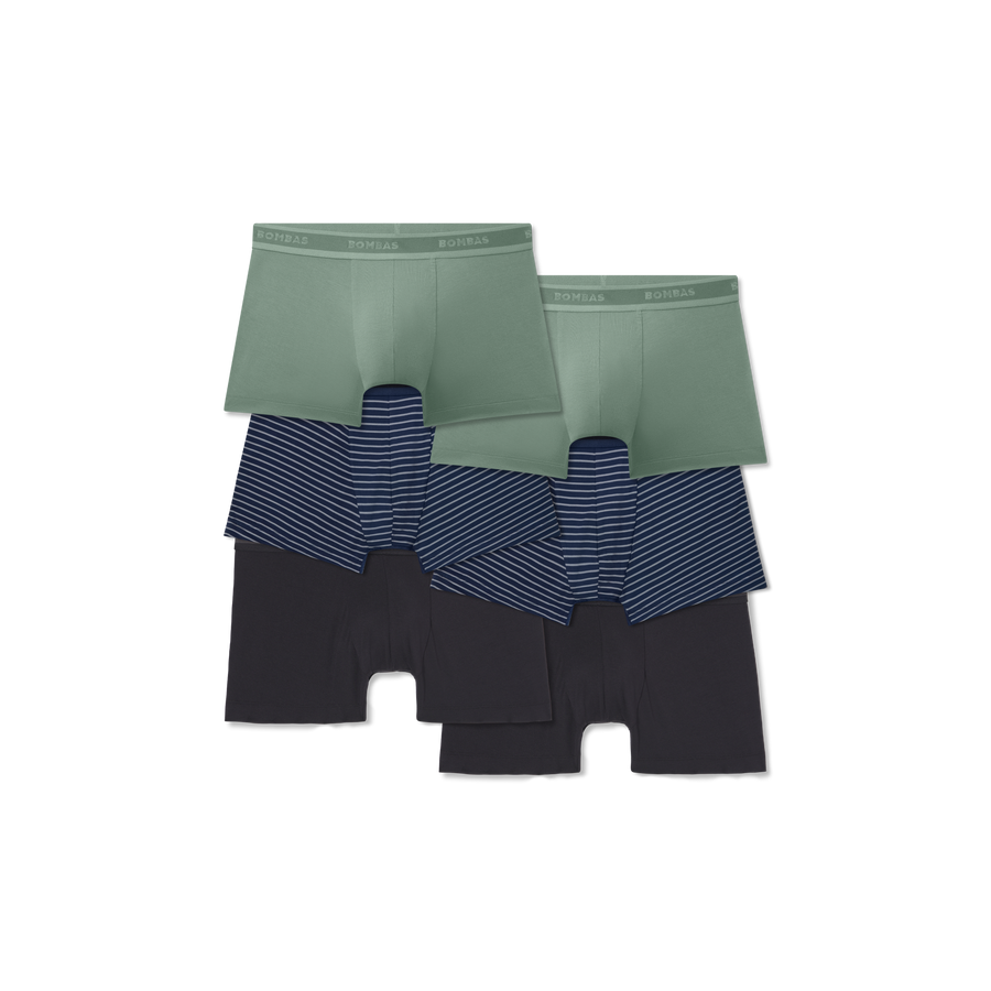 Men's Soft Flex Trunk 6-Pack - Second Everyday Comfort