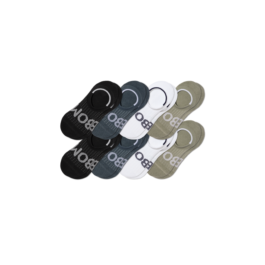 Men's All Sport Cushioned No Show Sock 8-Pack - Classic Crew Pair