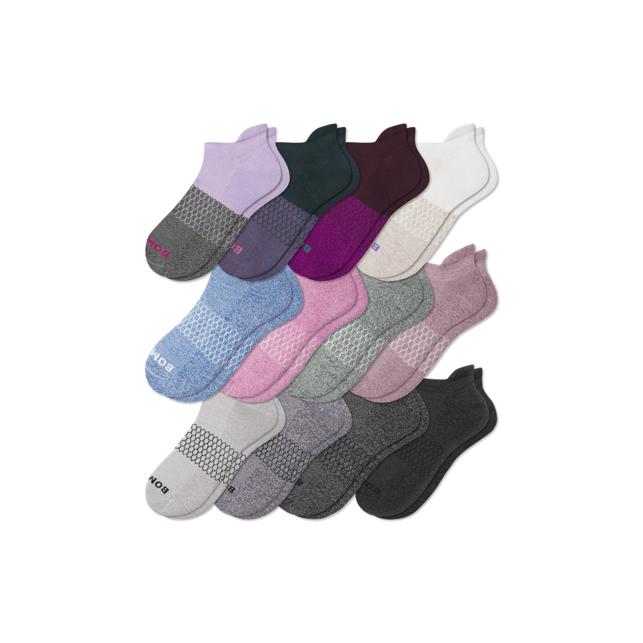 Women's Marl Ankle Sock 12-Pack - Cushion Trail Pair