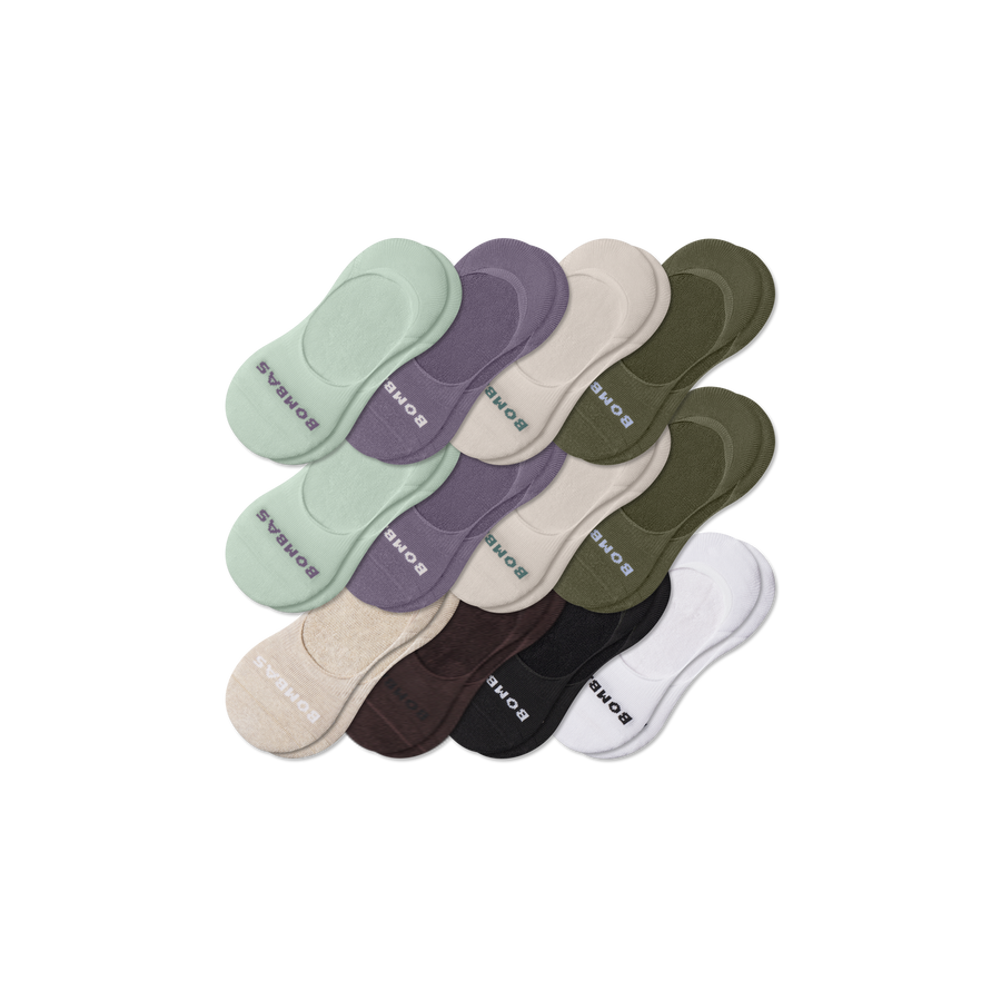 Women's Mid-Cut Cushioned No Show Sock 12-Pack - Active Hike Wear