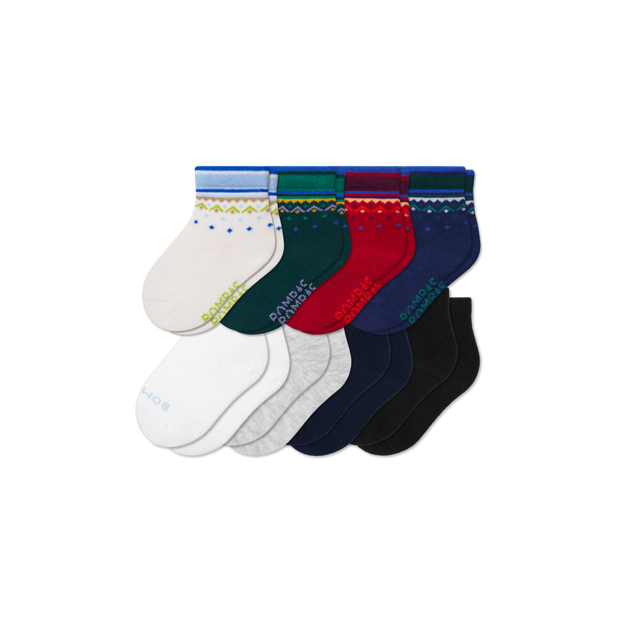 Toddler Lightweight Calf Sock 8-Pack - Modern Support